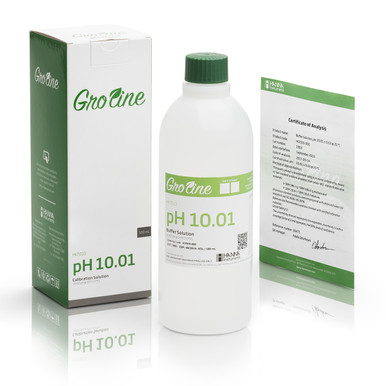 GroLine pH 10.01 Calibration Buffer (500 mL)