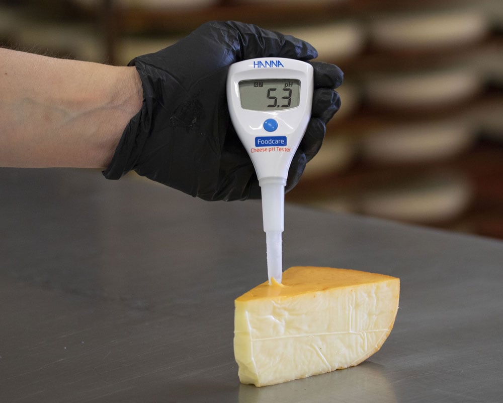 HI981032-Cheese-pH-Tester-in-Gouda-Rack