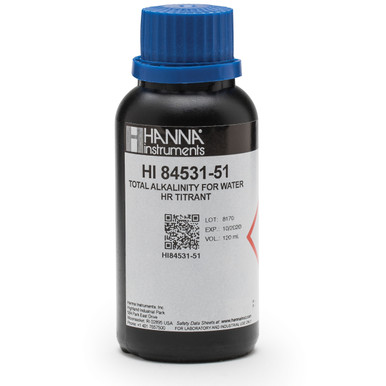 High Range Titrant for Titratable Alkalinity for Water Mini Titrator