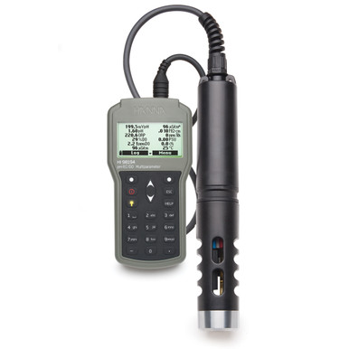 Multiparameter pH/EC/TDS/Salinity/DO/Pressure/ Temperature Waterproof Meter