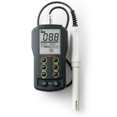 Portable pH/EC/TDS/Temperature Meter with CAL Check™
